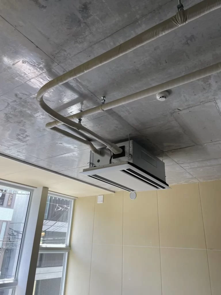 業務用大型エアコン設置-2